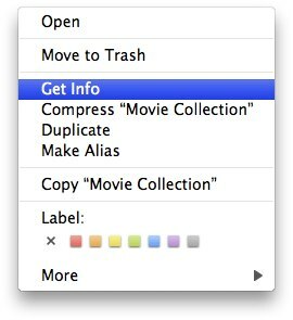 طرق بسيطة لتنظيم ملفاتك في Mac 05 احصل على معلومات