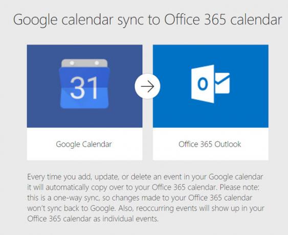 مزامنة Outlook مع موصل تدفق Microsoft