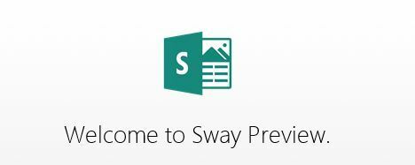 معاينة البريد الإلكتروني لـ Microsoft Sway