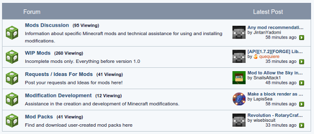 منتدى ماين كرافت-مودز-ماين كرافت