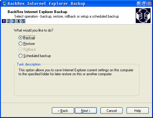 النسخ الاحتياطي واستعادة إعدادات متصفح Internet Explorer الخاص بك iebackup1