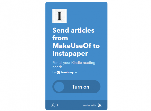 دليل IFTTT النهائي: استخدم أقوى أداة للويب مثل Pro 38IFTTT MUOToInstapaper