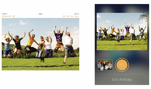 كاميرا بلس مع AirSnap تضعك في الإطار ، وليس خلفها [الهبة] airsnap31