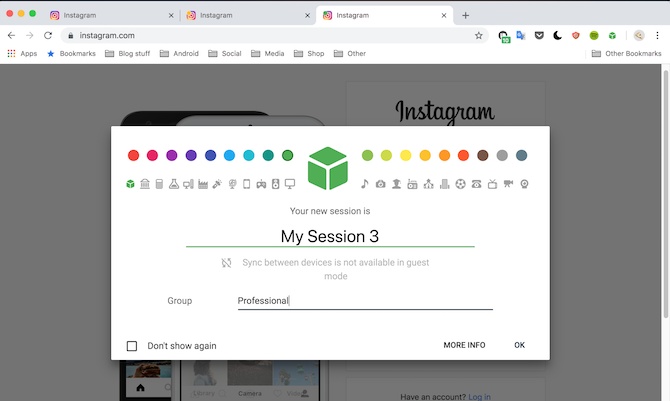 SessionBox Google Chrome Demo