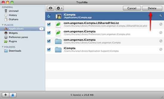 خطوتان بسيطتان لتنظيف مكتبة التطبيقات الخاصة بك [Mac] 04d TrashMe Delete