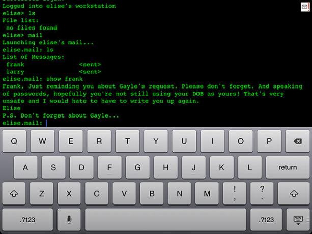 Hack RUN: التظاهر بأنك هاكر في هذا النص المغامرة لعبة hackrun dob