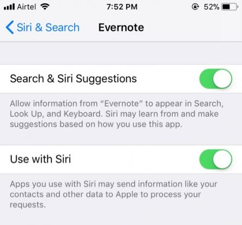 كيفية التقاط الأفكار إلى Evernote في 5 ثوانٍ باستخدام أوامر Siri الصوتية تكامل Siri Evernote