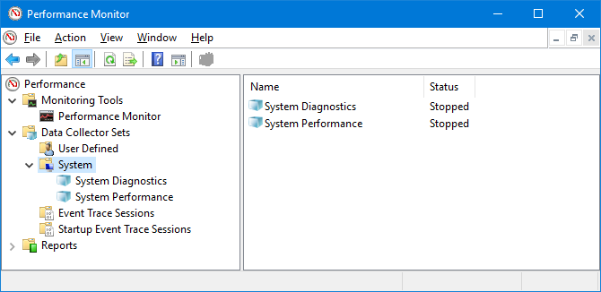 مراقب أداء Windows 10