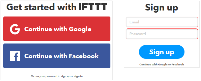 دليل IFTTT النهائي: استخدم أقوى أداة ويب مثل Pro 2IFTTT IFTTTSignUp