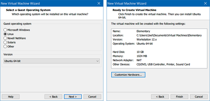 VirtualBox مقابل برنامج VMware Player: أفضل جهاز افتراضي لنظام التشغيل Windows vmware يقوم بإنشاء معالج جهاز افتراضي