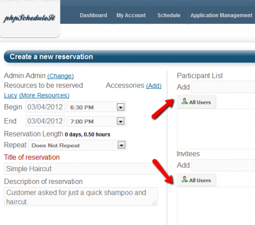 جدولة الحجوزات والمواعيد لعملك مع phpScheduleIt ScheduleIt13