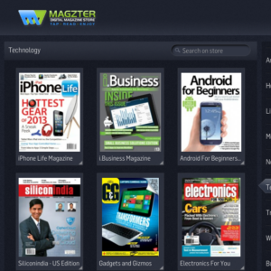 التطبيق magzter باد