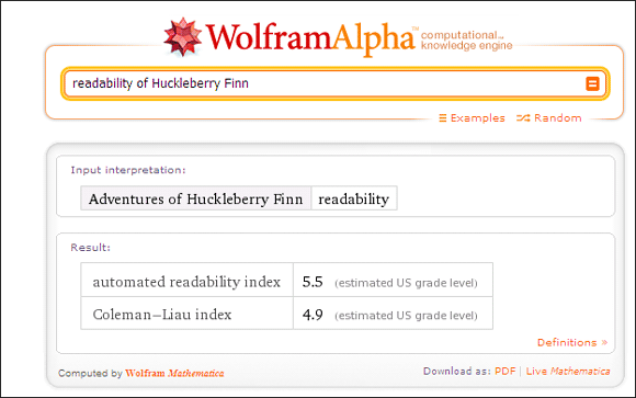 10 استخدامات رائعة لـ Wolfram Alpha إذا كنت تقرأ وتكتب باللغة الإنجليزية Wolfram Alpha06