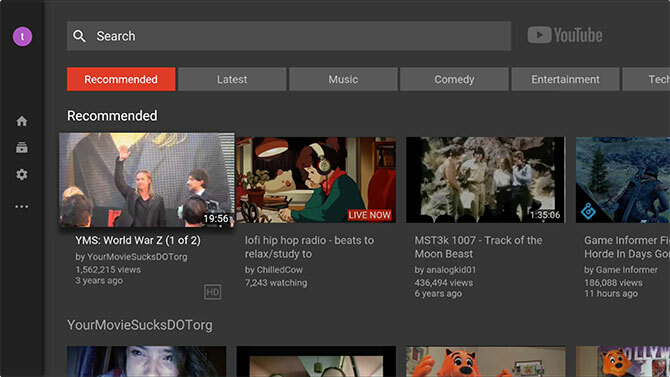 تطبيق Apple TV YouTube