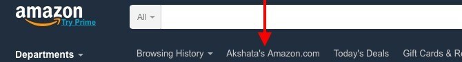 رابط Amazon.com الخاص بك