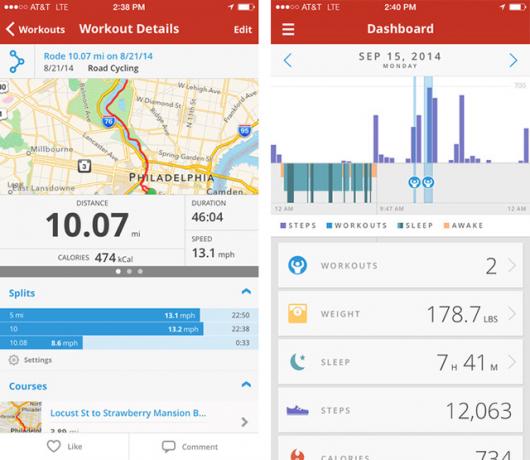 دراجة مختلفة: أفضل تطبيقات iPhone للدراجات mapmyride