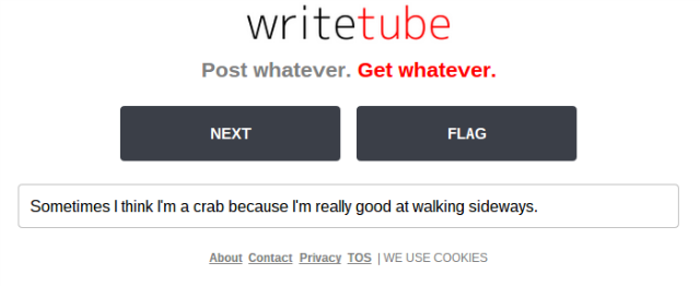 writetube السلطعون