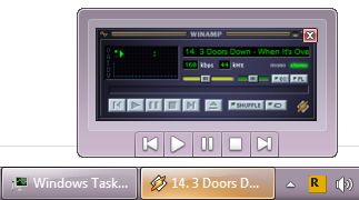 لاعب برنامج Winamp للنوافذ