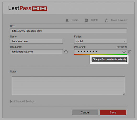 Lastpass-change-password-تلقائيا