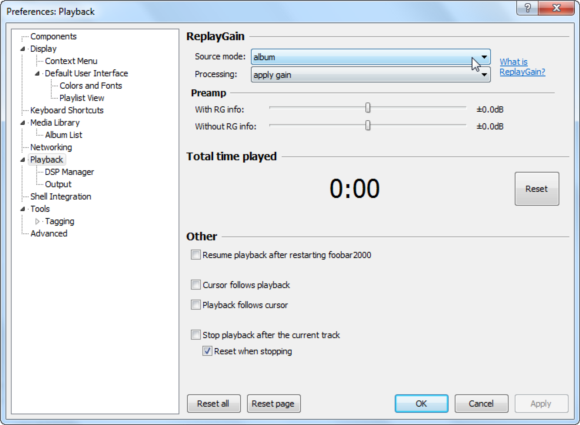 تشغيل الموسيقى مثل Audiophile مع Foobar2000 [Windows] 2011 12 23 14h52 09