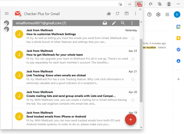 Checker Plus لـ Gmail