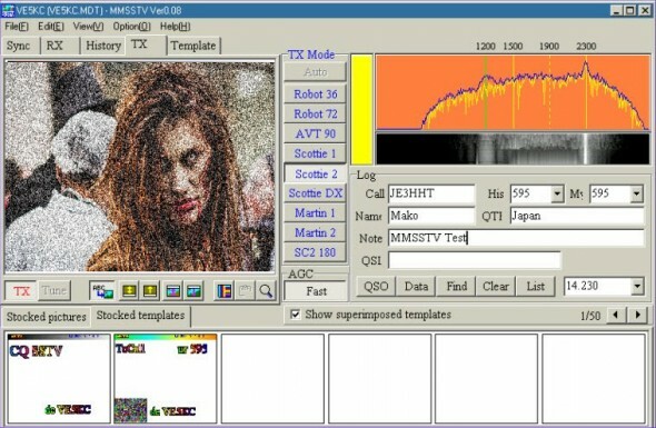 Virtual HAM Radio - لا يوجد ترخيص ، لا ترس ، كل متعة الزومبي sstv 590x385