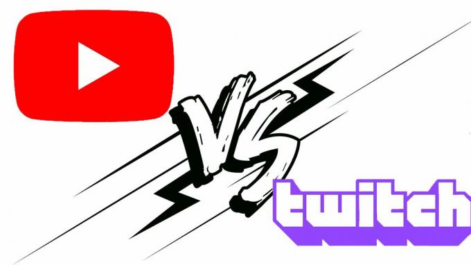 صورة YouTube VS Twitch 