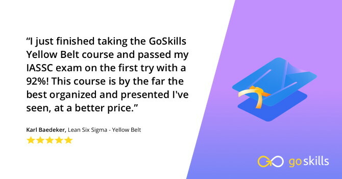 GoSkills Lean Six Sigma Yellow