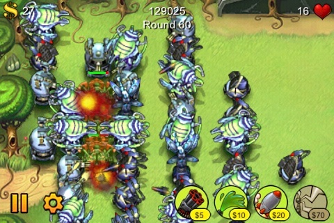 أفضل ألعاب iPhone Tower Defense 2009 + الهبات الميدانية 3