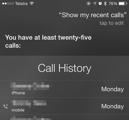 توقف عن إعطاء Siri & Notification Center مكالمات Siri الخاصة بك