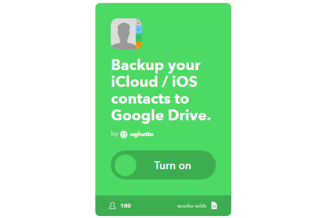 دليل IFTTT النهائي: استخدم أقوى أداة للويب مثل Pro 30IFTTT BackupContactsGoogleDrive