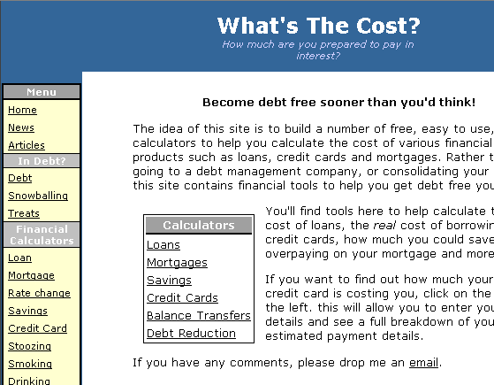 حاسبات مالية مجانية