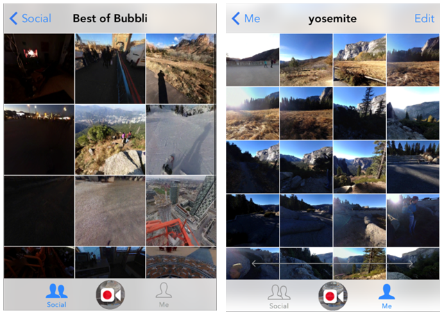 التقط صورًا مذهلة مع Bubbli لتصفح فقاعات iPhone 4