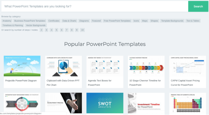 Pslides لديه قوالب مجانية ل powerpoint