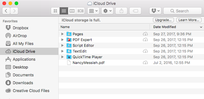 كيفية الوصول إلى ملفات iCloud Drive وإدارتها من أي جهاز iCloud Drive Mac