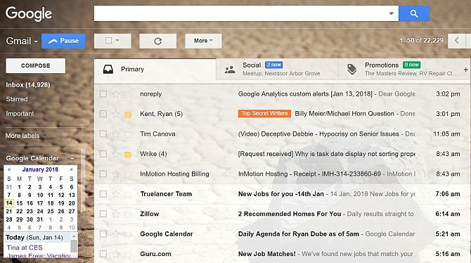 مشاكل مع منتجات جوجل - gmail