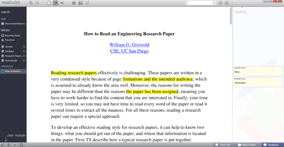 ReadCube: عميل قراءة PDF للأشخاص الذين يجرون الأبحاث screen11