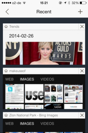 Bing for iPhone يحصل على بعض الميزات الجديدة بالنسبة لك للعب مع bingsearches 333x500