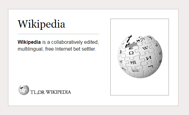 tldr ويكيبيديا