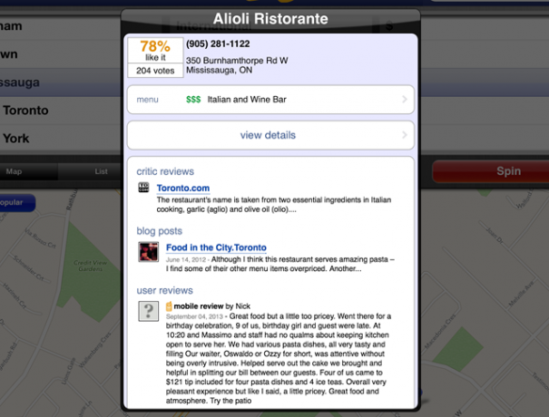 urbanspoon واحد