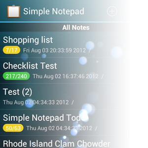 تأمين تدوين الملاحظات بشكل آمن وبسيط حقًا باستخدام Simple Notepad [Android 2.2+] مقدمة المفكرة البسيطة