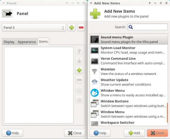 اجعل تجربة موسيقى Linux لديك سلسة باستخدام هذه الأدوات ، XFCE Add Integration