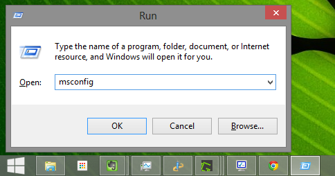 3 تشغيل Windows - msconfig