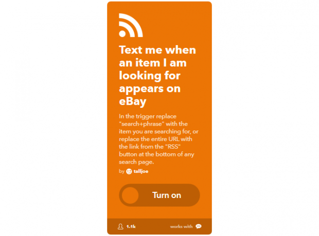 دليل IFTTT النهائي: استخدم أقوى أداة للويب مثل Pro 55IFTTT EbayToText