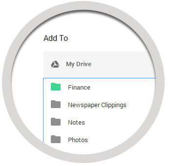 Google Drive - إضافة إلى