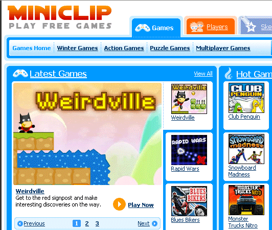 Miniclip - ألعاب مجانية عارضة على الإنترنت image125