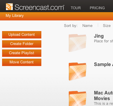 حصة screencasts