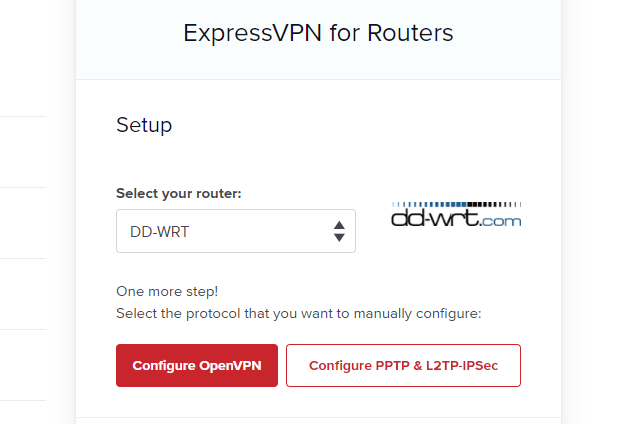 استخدم ExpressVPN مع جهاز توجيه