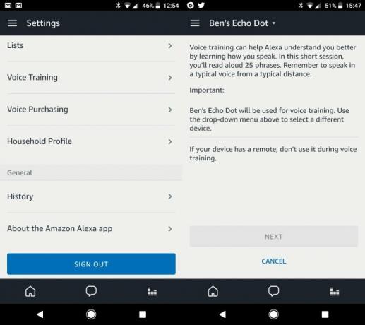 كيفية إعداد واستخدام الأمازون الخاص بك Echo Dot 27 Echo Dot Voice Training