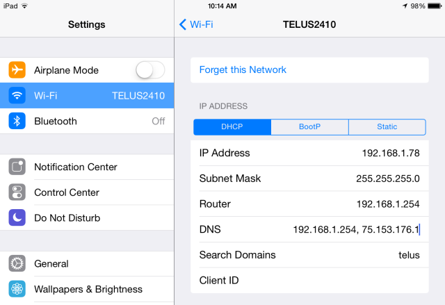 تجاوز Georestrictions من خلال تغيير إعدادات DNS الخاصة بهاتفك الذكي ، قم بتغيير خادم DNS على iphone أو ipad ios 7